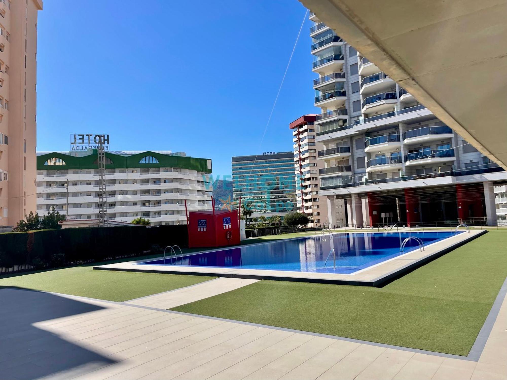 Acuarela Estudio, 1ª Linea, Vista Al Mar, Piscina Apartment Calpe Exterior photo