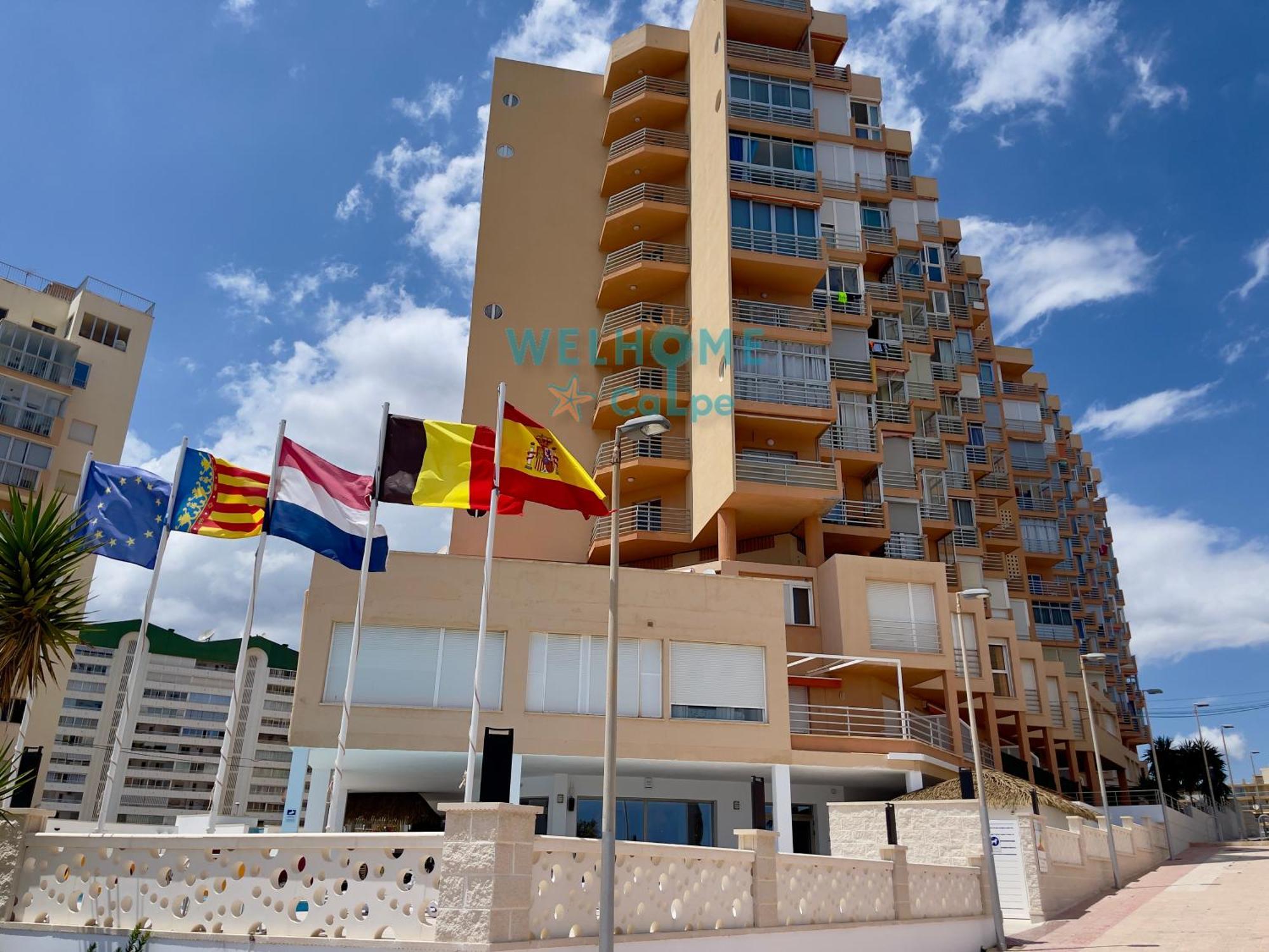 Acuarela Estudio, 1ª Linea, Vista Al Mar, Piscina Apartment Calpe Exterior photo