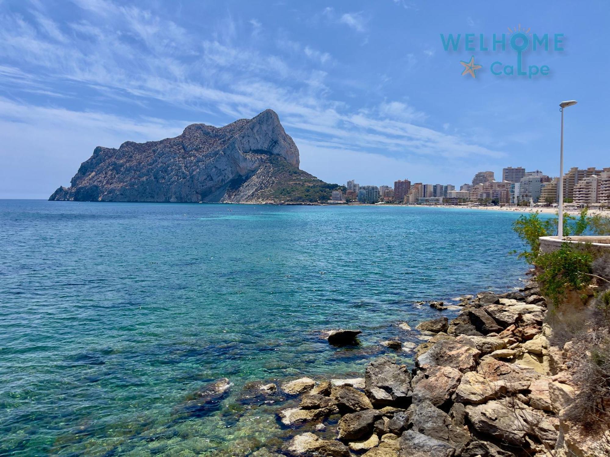 Acuarela Estudio, 1ª Linea, Vista Al Mar, Piscina Apartment Calpe Exterior photo